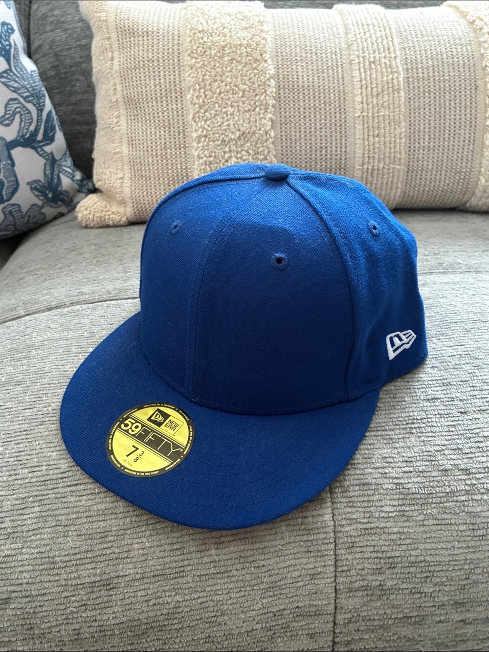 New Era Blue 59FIFTY Fitted Cap